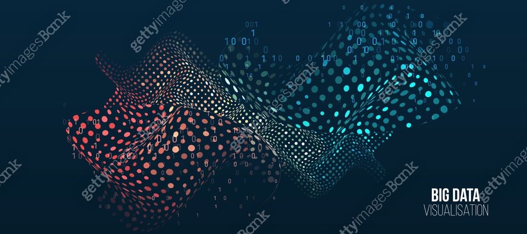 Filtering machine algorithms. Wide Big data visualization. Information ...