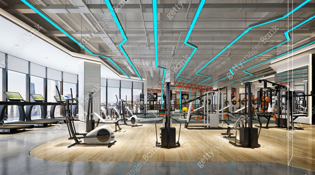 3d render of workout fitness gym center 이미지 (1309490987) - 게티이미지뱅크