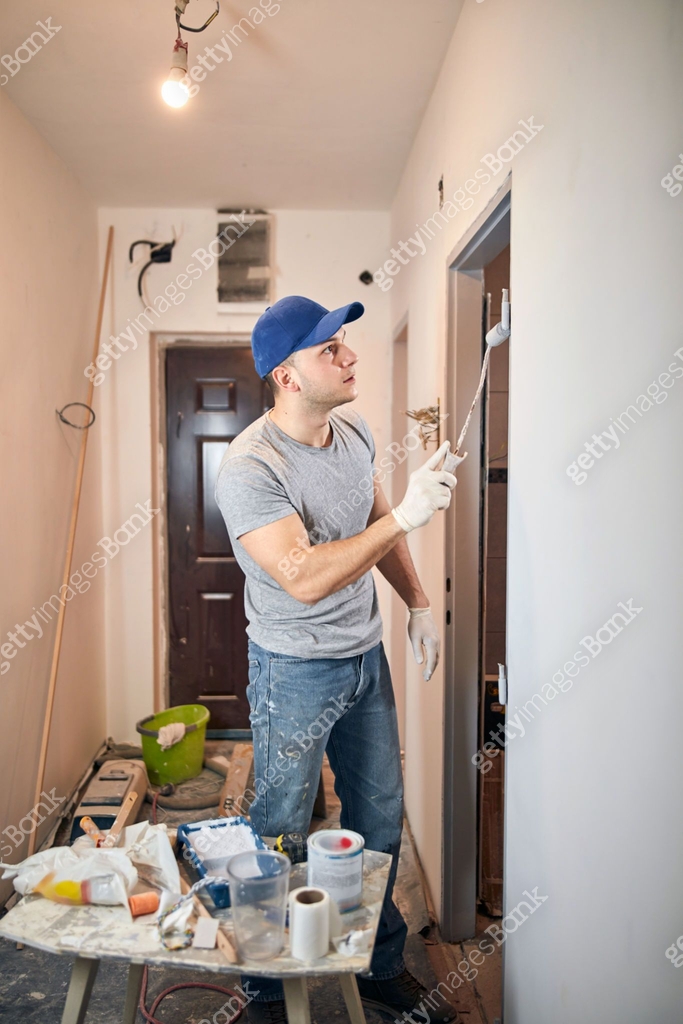 Beautiful view of Budget Friendly DIY Apartment Renovation Paint
