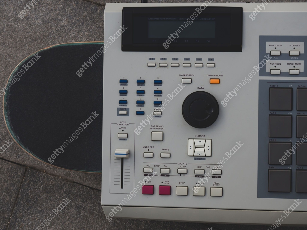 electronic musical instrument, drum machine for creating hip-hop ...