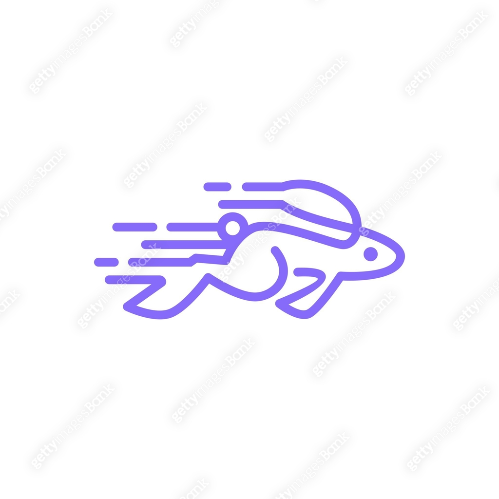 quick hare rabbit bunny fast dash vector icon illustration ์ด๋ฏธ์ง ...