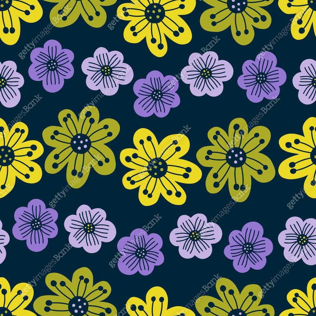 Pattern Rassefia Flowe Seamles pattern big flowe.Fashion print of textile.Vintage floral ...