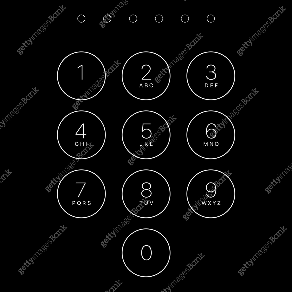 Numeric keypad, numpad, numbers, unlock, pin code, activate, security ...