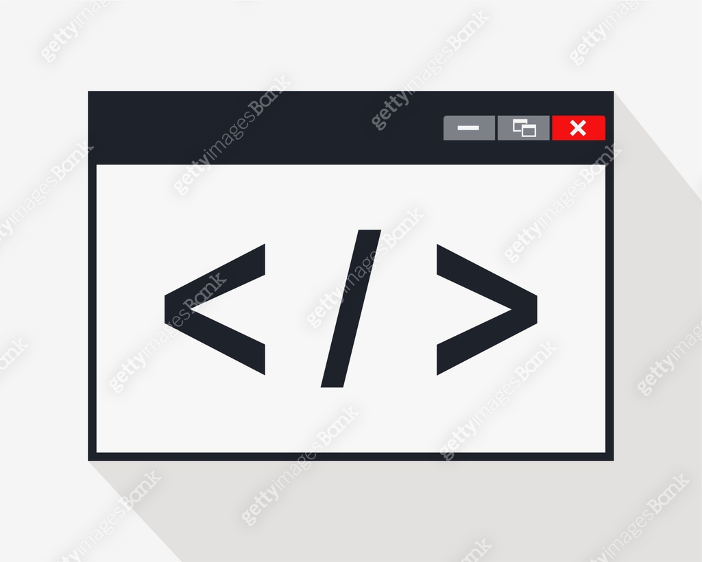 HTML code. Coding icon. Search html. Web page code. 이미지 (1344554023 ...