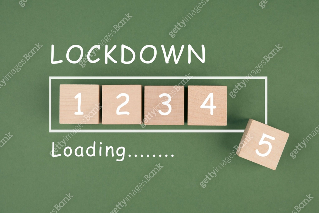 Lockdown Covid-19 regulations loading, fifth wave of the pandemic, new ...