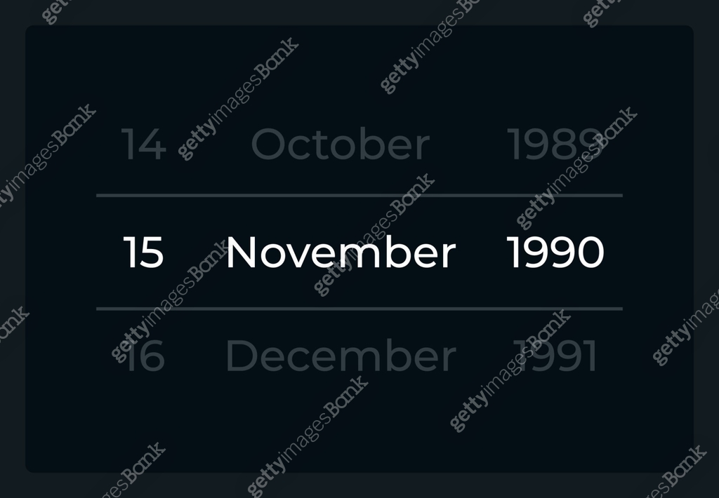 Birthdate form field UI element template 이미지 (1451018301) 일러스트, 무료 일러스트 ...