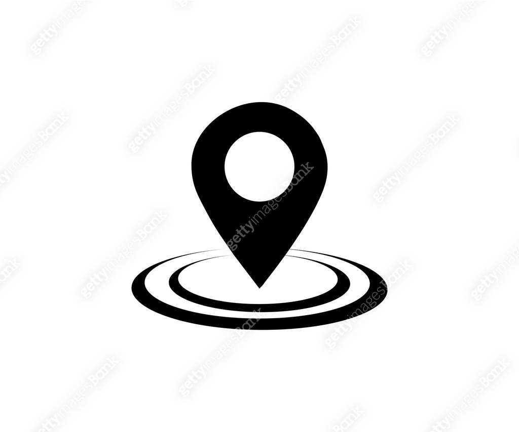 Location point icon. Map Marker, Destination Symbol, Pointer, Position ...