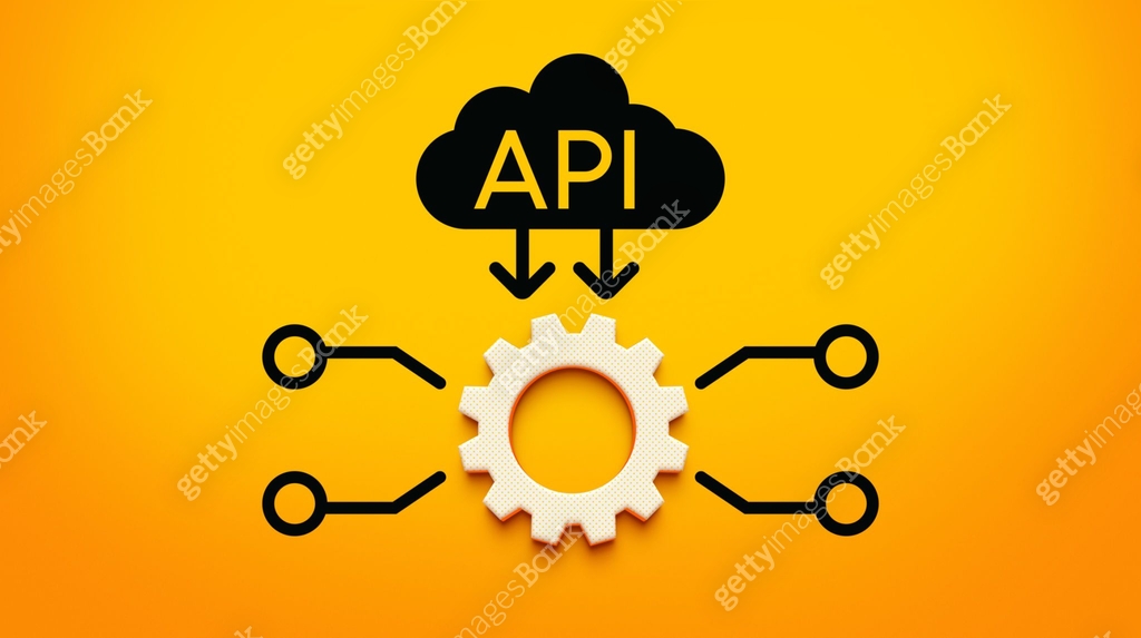 3D Cloud and Circuit Design Representing Data Science and API ...