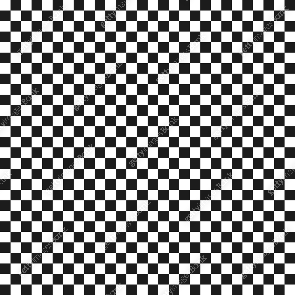 Checkerboard Pattern Outline Checkerboard pattern icon. Black white grid. Geometric abstract design ...