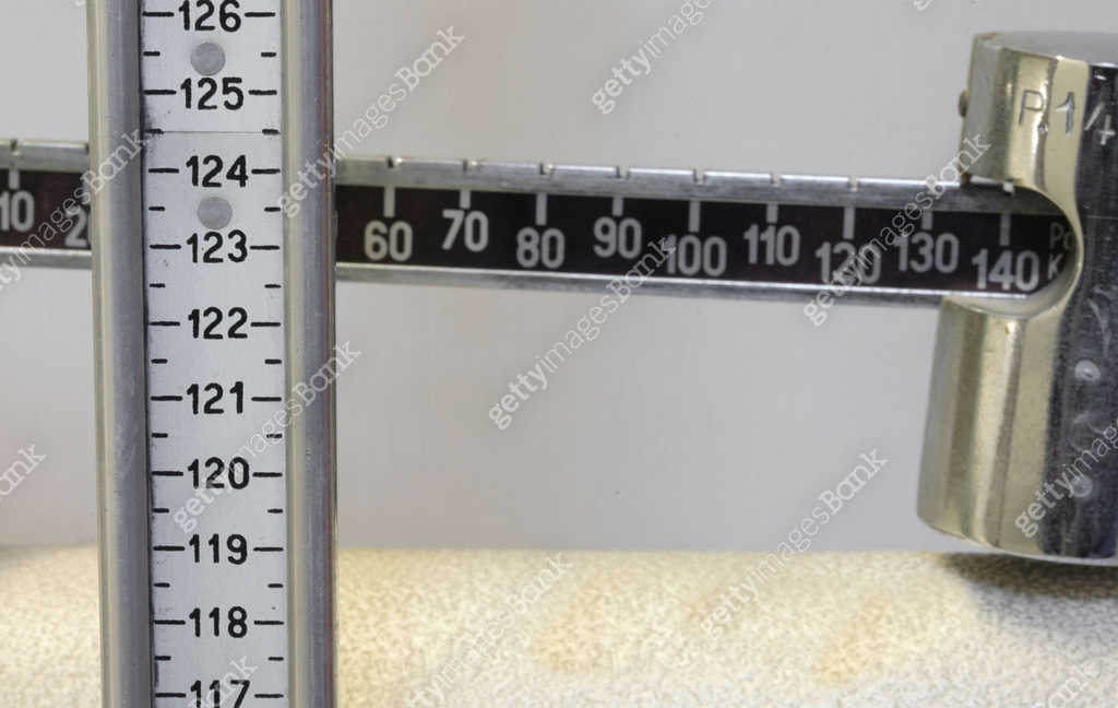 scale used during pediatrician s medical visits with graduated rod to ...