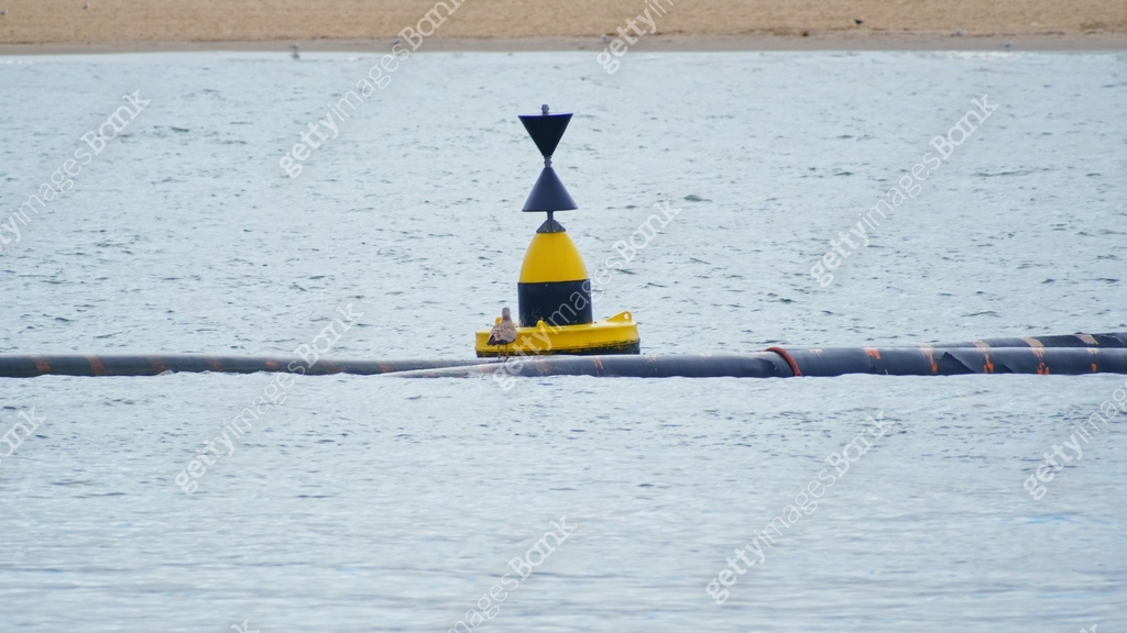 Missisuaga Floating Warning Sign Nautical Navigation Cardinal Mark Buoy for Underwater Obstacle ...