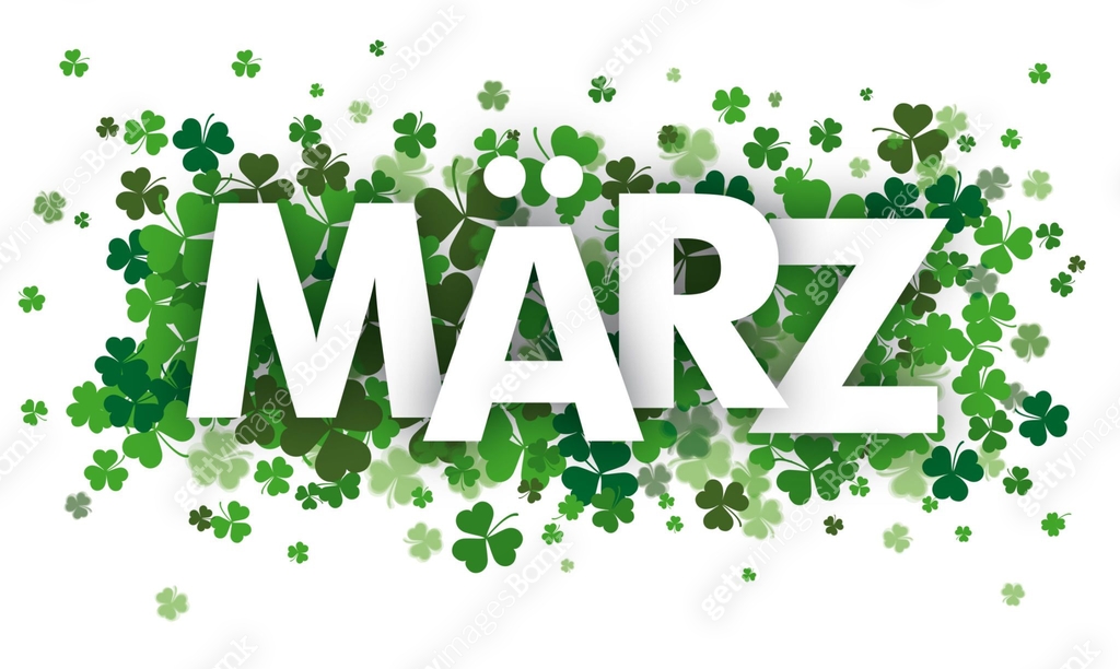 German text Maerz, translate March. Eps 10 vector file. 이미지 (2202108777 ...