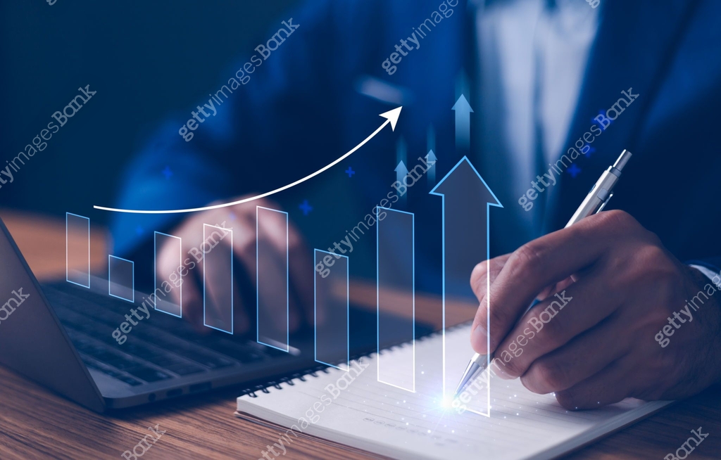 2025 Business growth, boost up business or success concept, Business ...