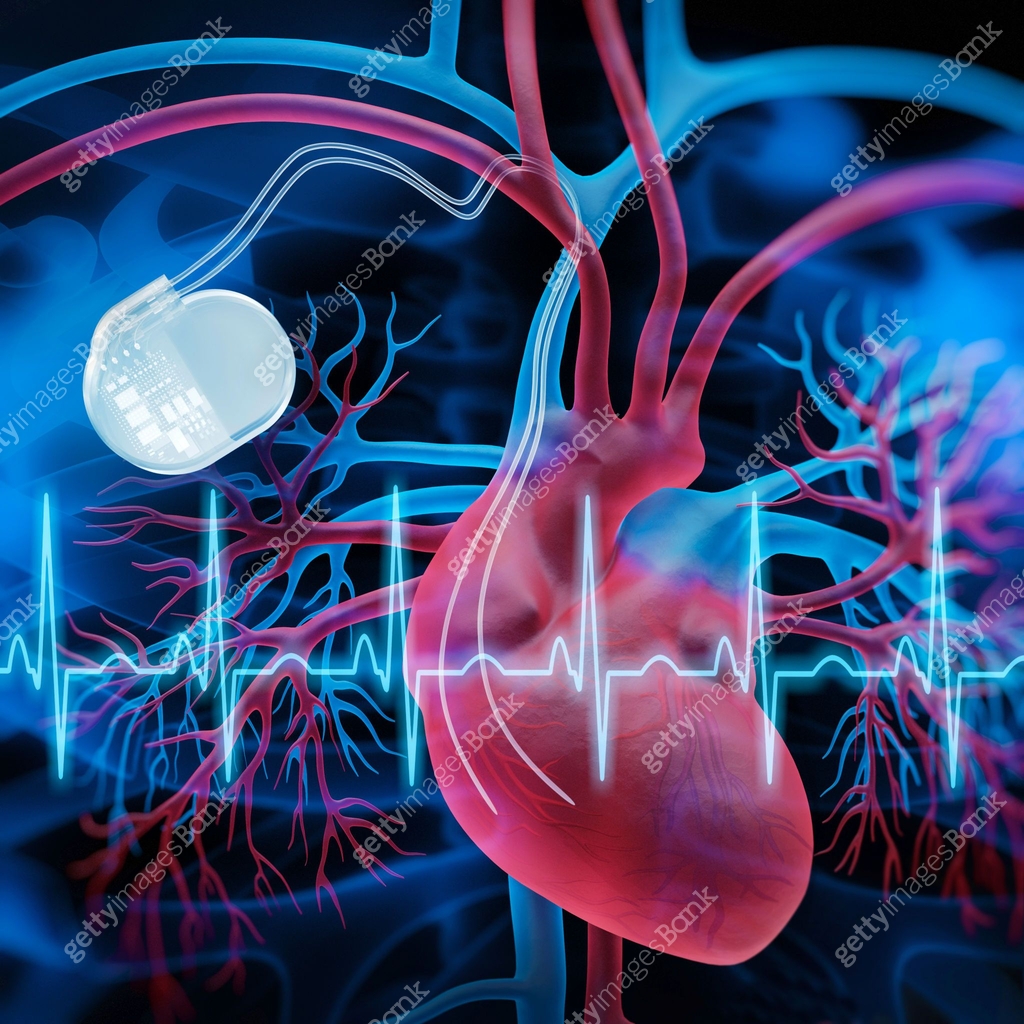 Cardiac pacemaker with ECG graph 이미지 (2203777113) 일러스트, 무료 일러스트 - 게티이미지뱅크