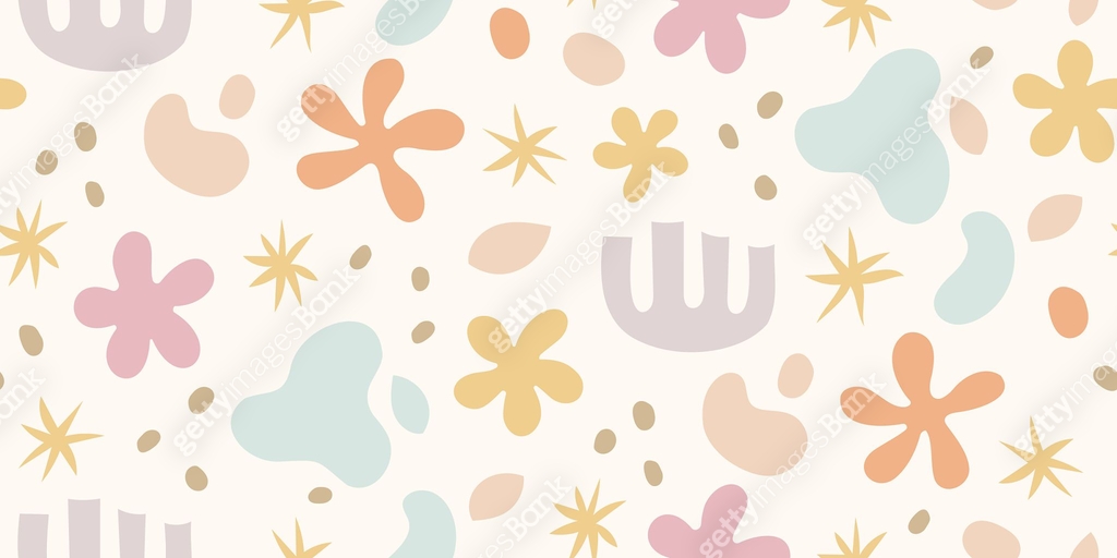 Baby Abstract Pattern Vector abstract seamless baby pattern in Scandinavian style. Abstract ...