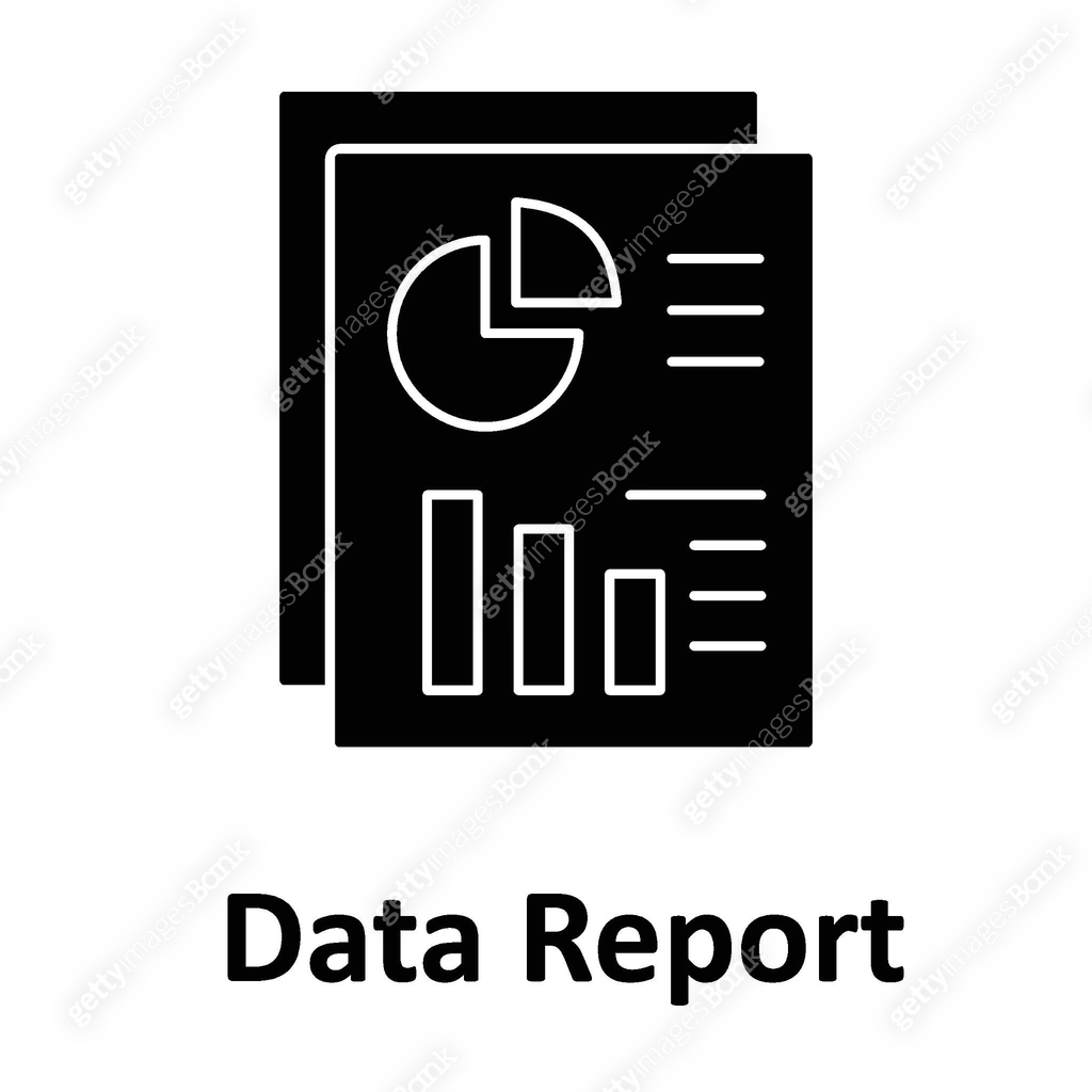 Data Report Vector Icon which can easily modify or edit 이미지 (2236390061 ...