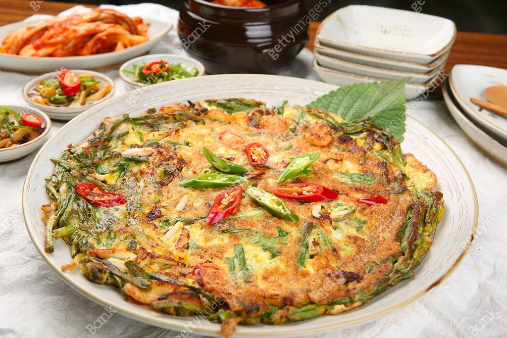 해물파전, 이미지 (a10989291) - 게티이미지뱅크