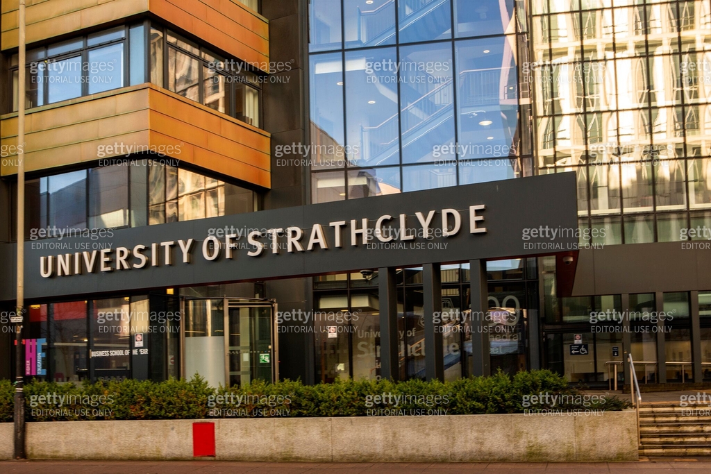 University of strathclyde buildings at glasgow scotland england UK 이미지 ...