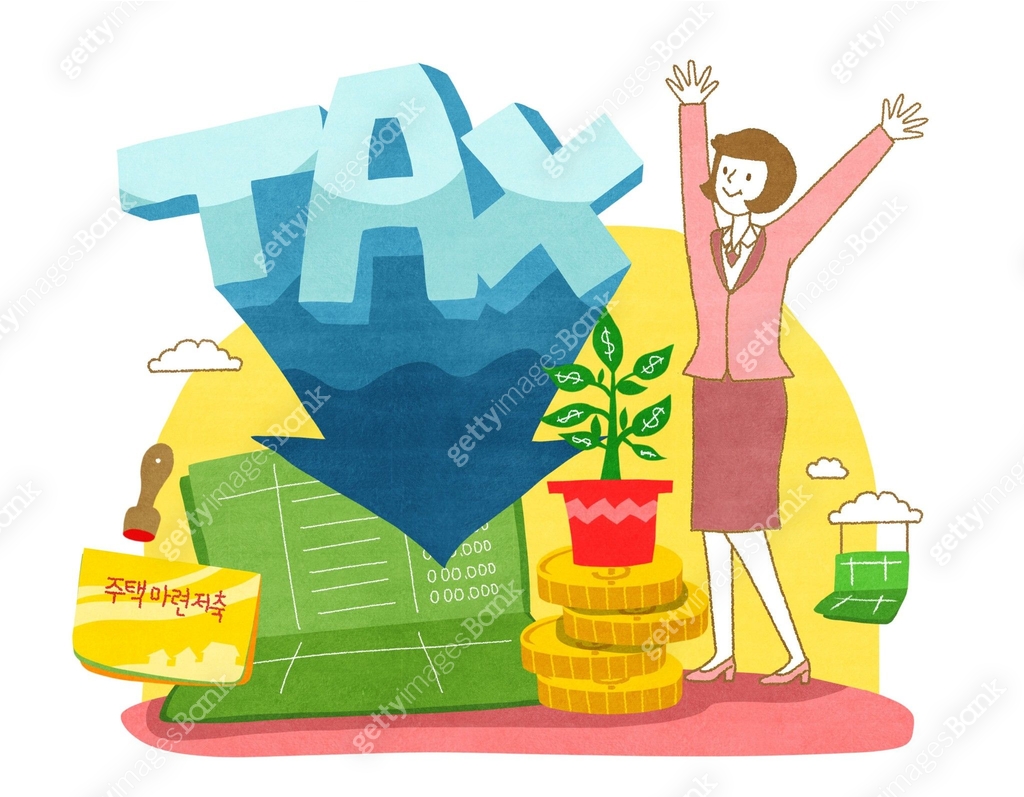 연말정산, 국세청, 세금, 이미지 (a10343992) 일러스트, 무료 일러스트 - 게티이미지뱅크