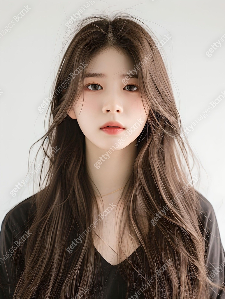 AI이미지, 모델, 한국인, 여자모델, 여자, 긴머리 이미지 (a13459221) - 게티이미지뱅크