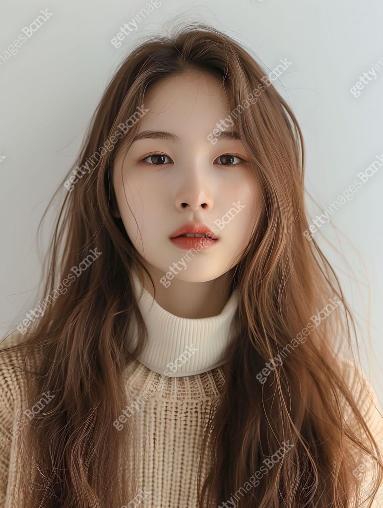 AI이미지, 모델, 한국인, 여자모델, 여자, 긴머리 이미지 (a13459235) - 게티이미지뱅크