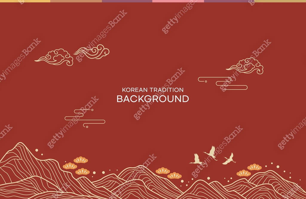 korean traditional background 이미지 (a13875772) - 게티이미지뱅크