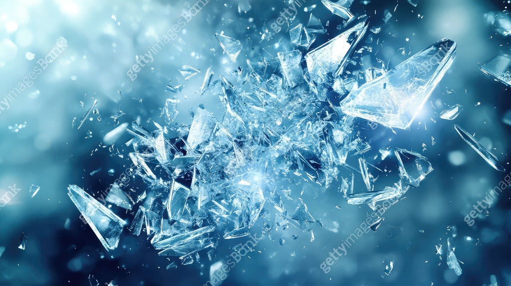 dissolution disintegrating ice crystal 이미지 (a14363793) 일러스트, 무료 일러스트 ...