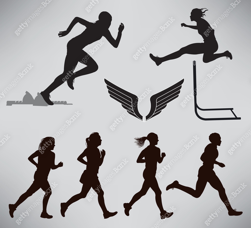 Girls Track and Field Events 이미지 (472345843) 일러스트, 무료 일러스트 - 게티이미지뱅크