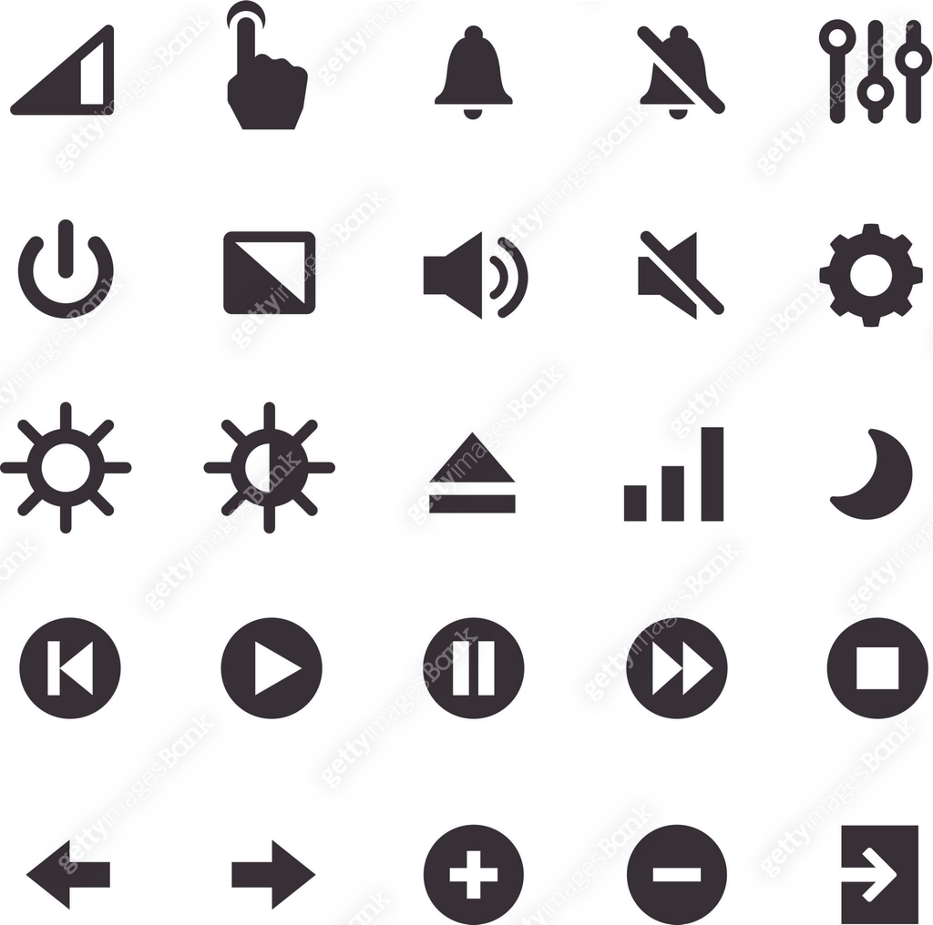 Control Icons - Smart Series 이미지 (509274063) 일러스트, 무료 일러스트, 아이콘, 무료 아이콘 ...
