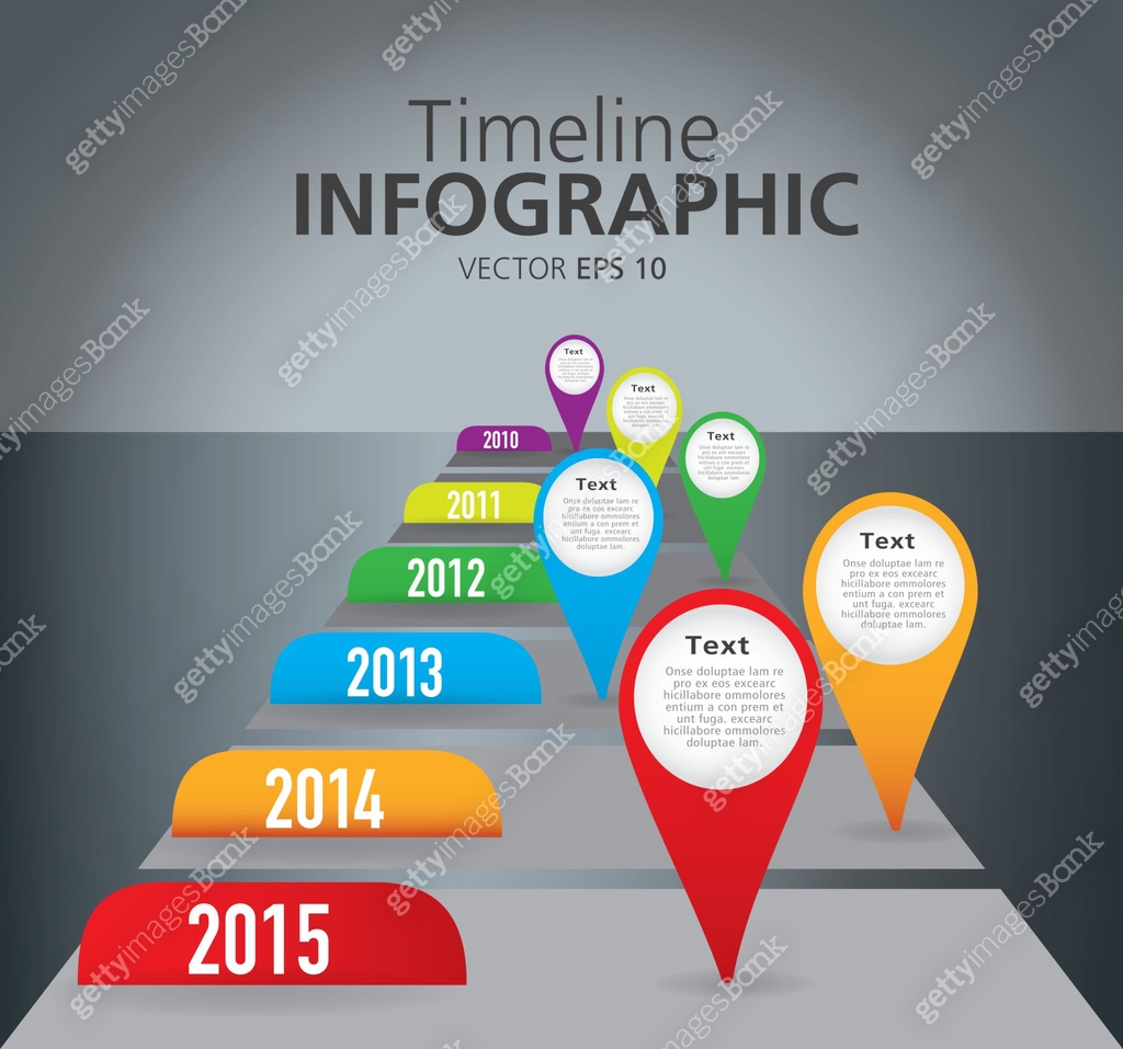 Timeline Comparison Graph Colorful comparison timeline infographic with graph comparison 이미지 ...