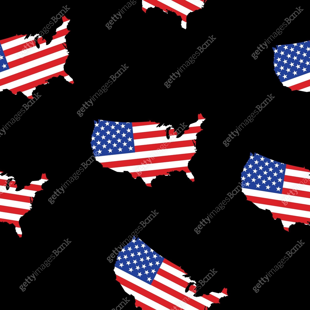 Seamless USA Map Pattern 이미지 (506008524) 일러스트, 무료 일러스트 - 게티이미지뱅크