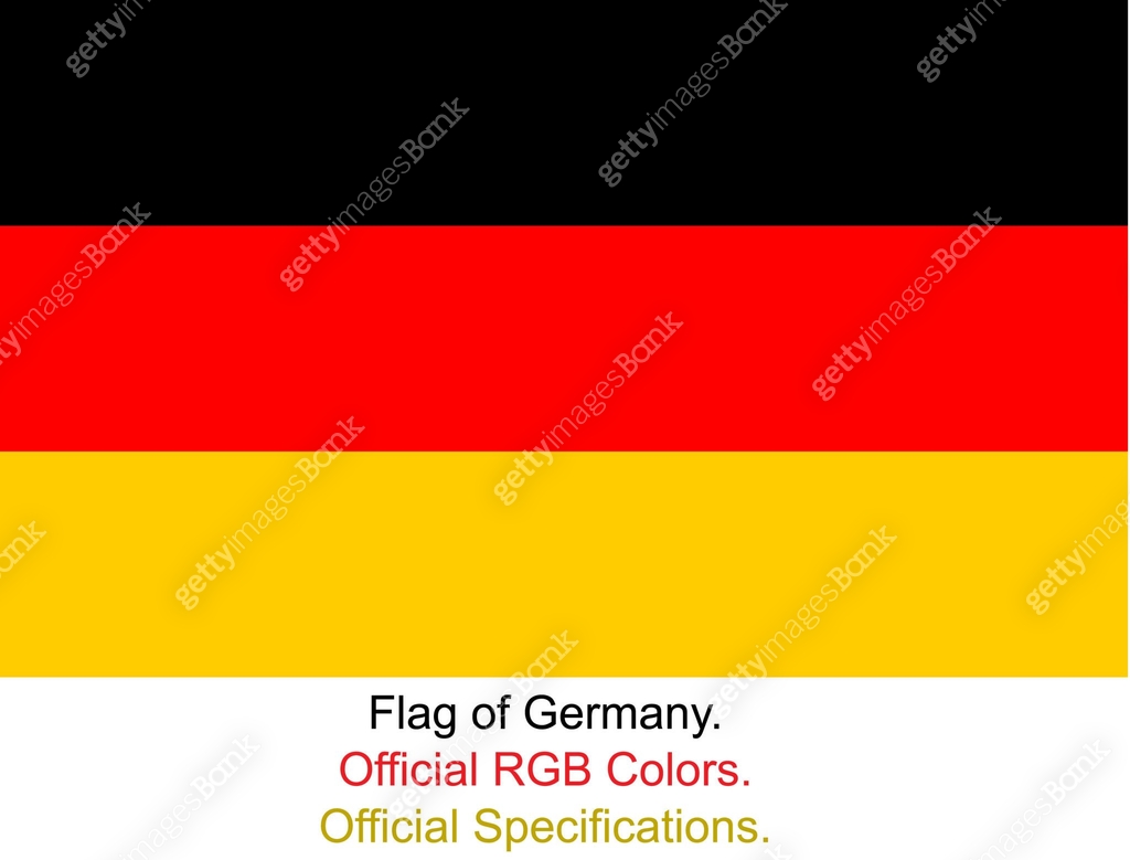 German Flag (Official RGB Colours, Official Specifications) 이미지 ...