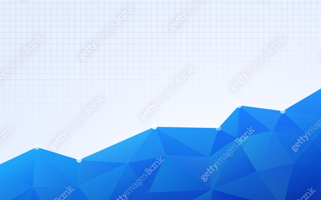 Blue Grid Graph Statistical Polygon Background Abstract 이미지 (1340095547 ...