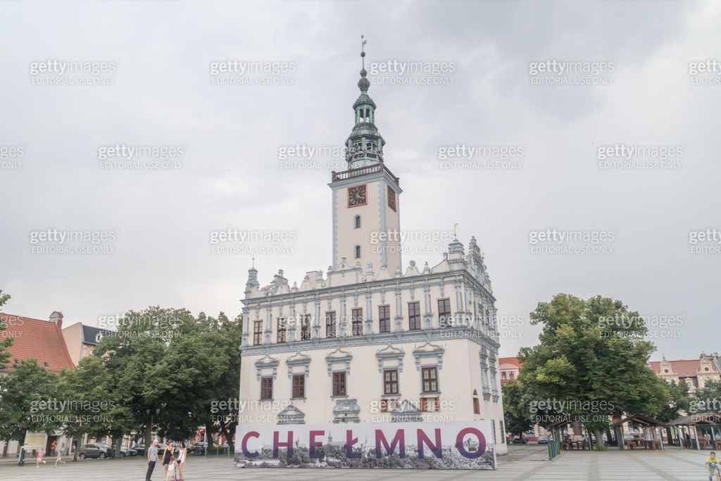 Chelmeo Renaissance Town Hall on Chelmno Market Square. 이미지 (1349611585) - 게티이미지뱅크