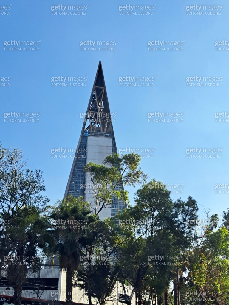 Torre Triangular The Insignia Tower or Torre Banobras is a skyscraper in the shape of a ...