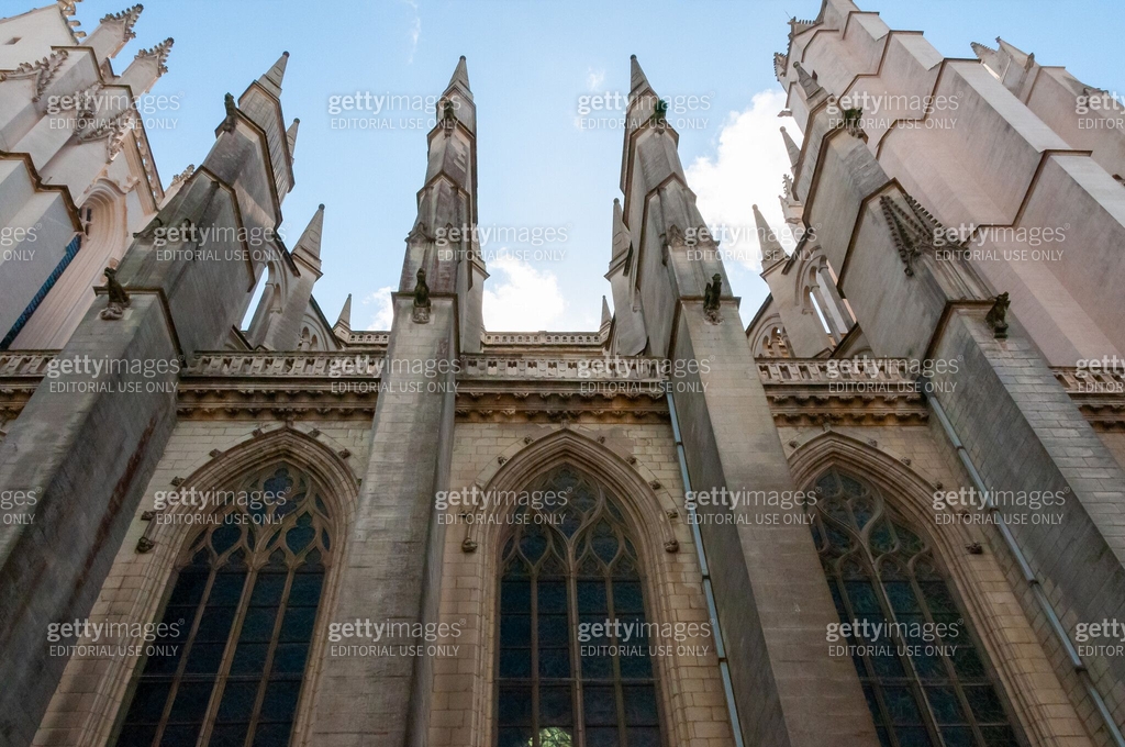 Architectural elements, Cathedral of St. Peter and St. Paul of Nantes ...
