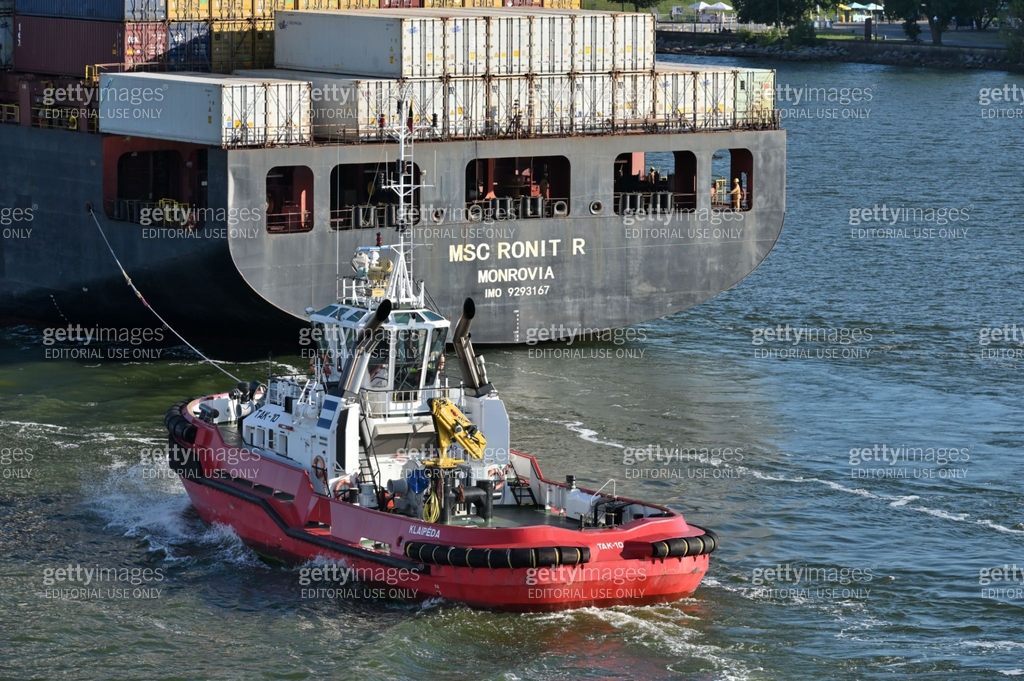 Container Ship MSC RONIT R 이미지 (2174007322) - 게티이미지뱅크
