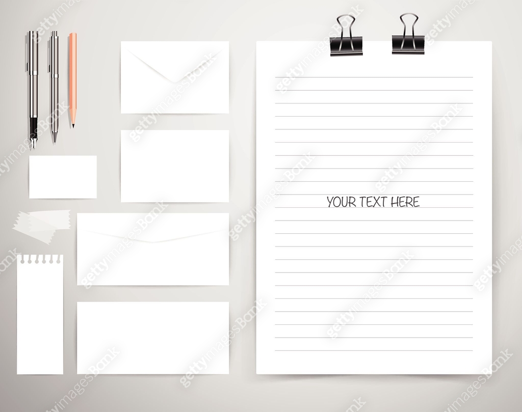 Note Book Element Note book, note papers and pen, Business working elements 이미지 ...