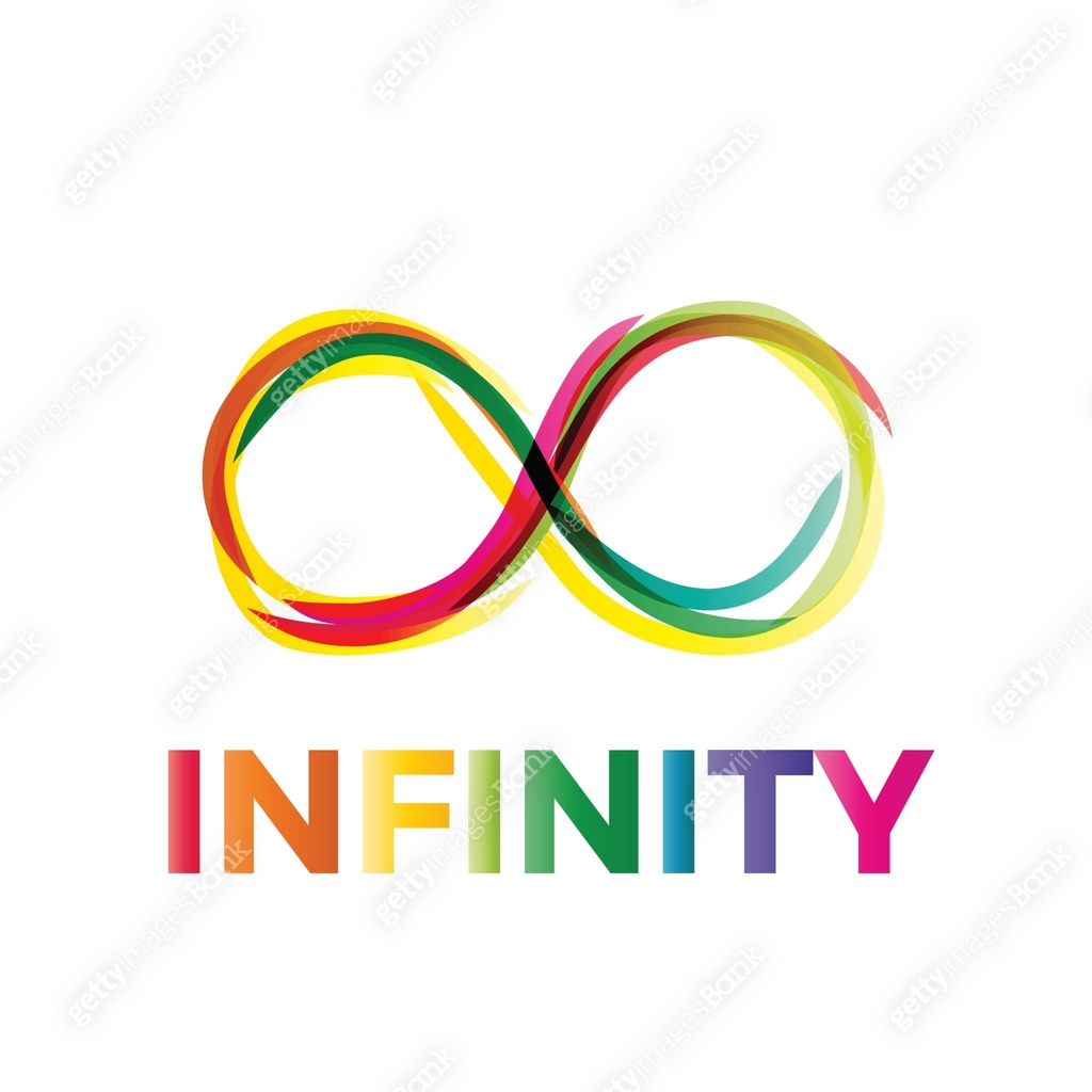 Vector sign infinity. Written with colored markers 이미지 (835937842) 일러스트 ...