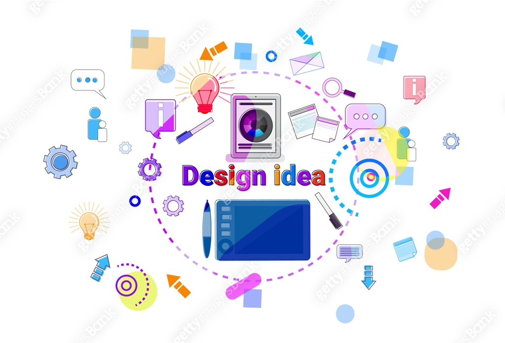 Web Design Idea Concept Creative Process Software Development ...