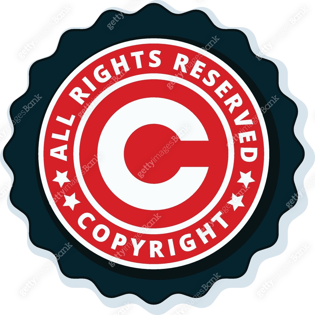 Copyright All Rights Reserved Guarantee Illustration 이미지 (947554060 ...
