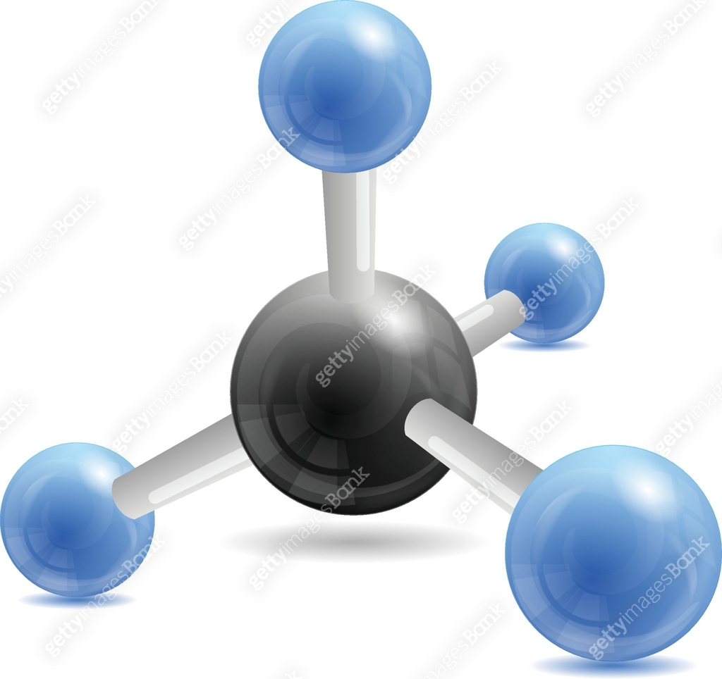 Ch4za CH4 Methane molecule illustration 이미지 (977515170) 일러스트, 무료 일러스트, 아이콘 ...