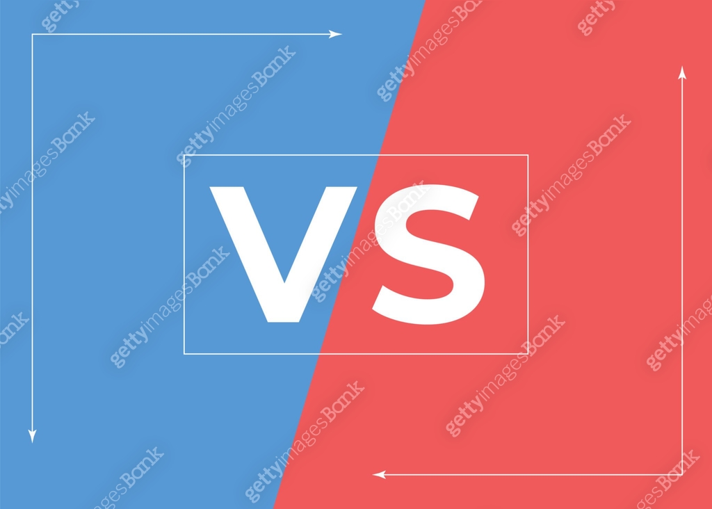 Competitors Lettering Blue vs logo vector. vs battle letters competition 이미지 (1009554112) 일러스트, 무료 ...