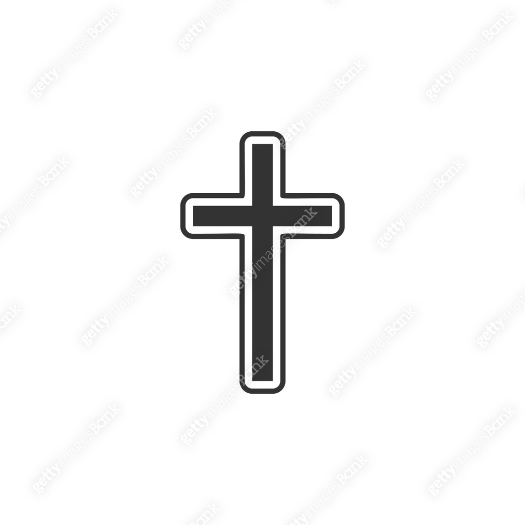 cross, easter icon can be used for web, logo, mobile app, UI, UX 이미지 ...