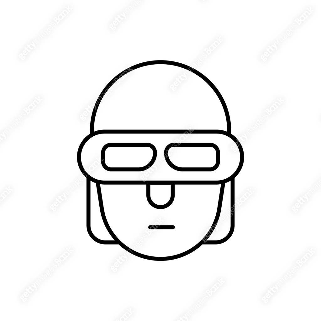 Terminator, smart icon - Vector. Artificial intelligence 이미지 ...