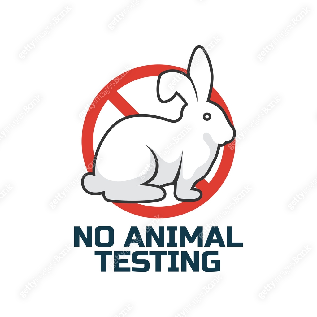 No Testing Not tested on animals, cruelty free, no animal testing icon for doctor ...