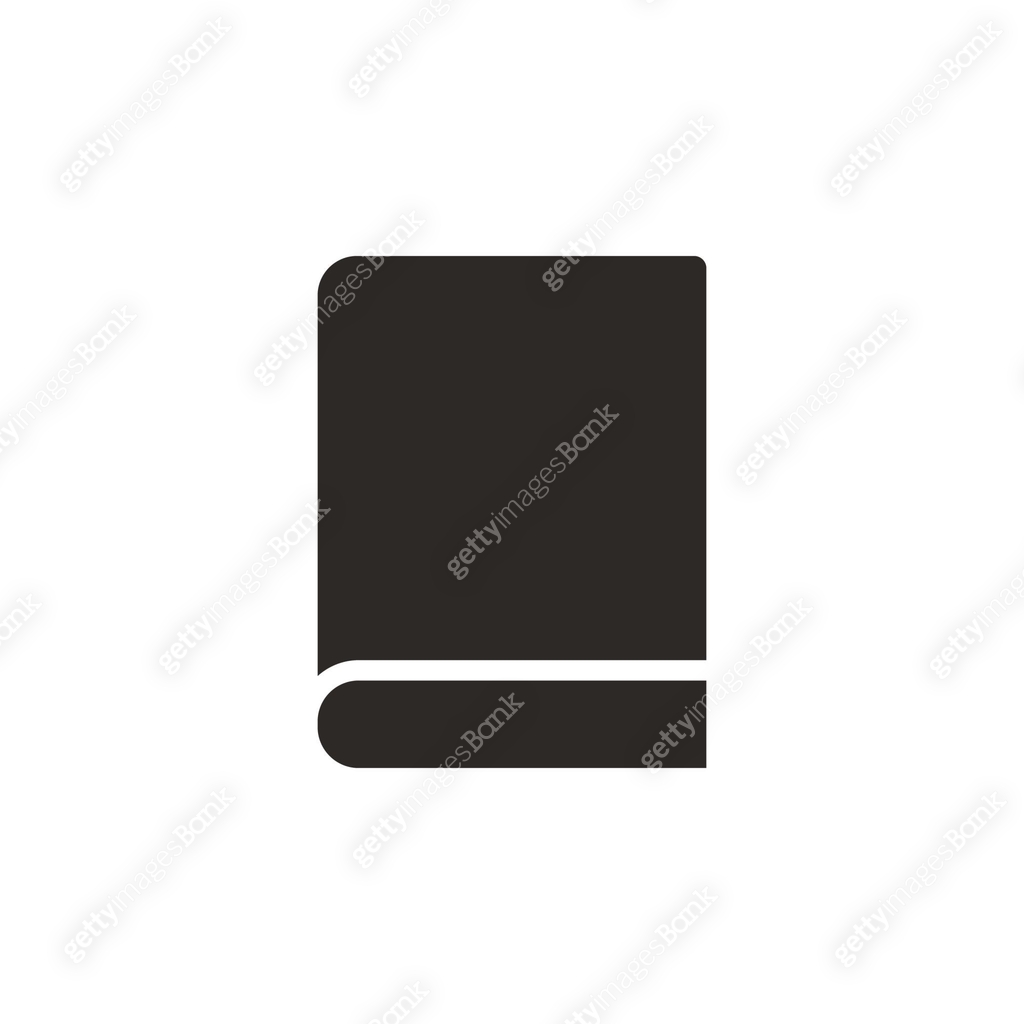 Simple Book Icon Vector Book icon - Vector. Simple element illustration from UI concept. Book ...