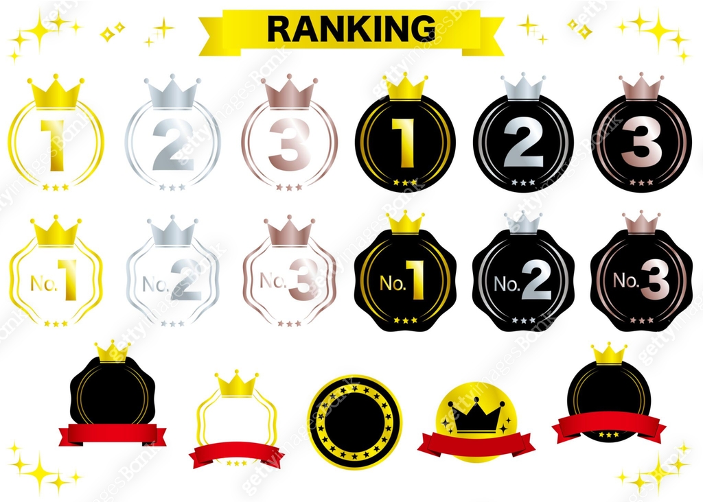 Cool and stylish number ranking icon 이미지 (1271864040) 일러스트, 무료 일러스트 ...