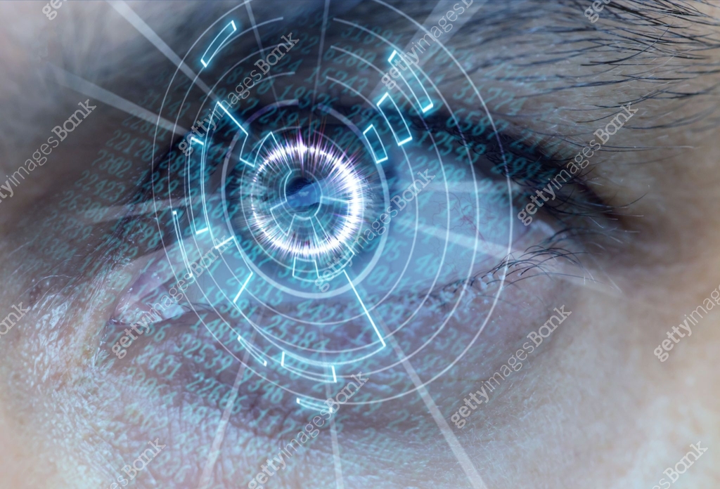 Iris recognition 이미지 (1293818599) - 게티이미지뱅크
