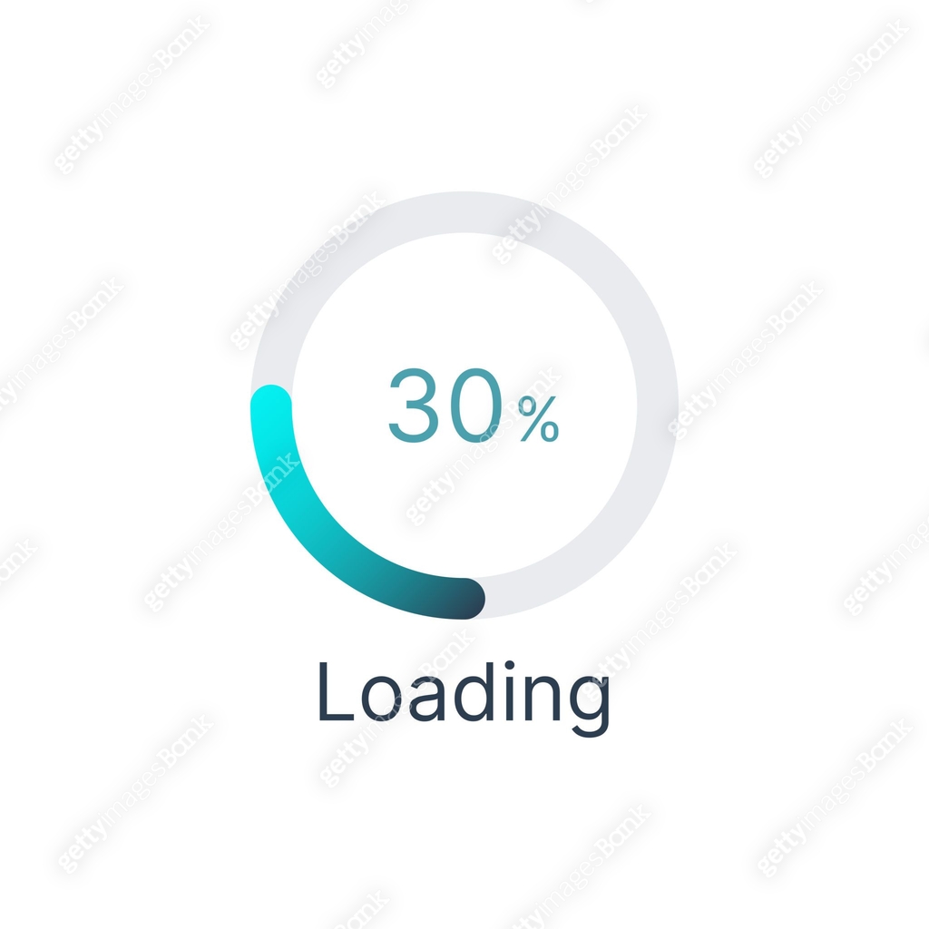 Loading progress User interface elements for mobile app. UI icons ...